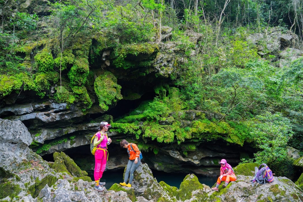 Camping dans la jungle à Phong Nha